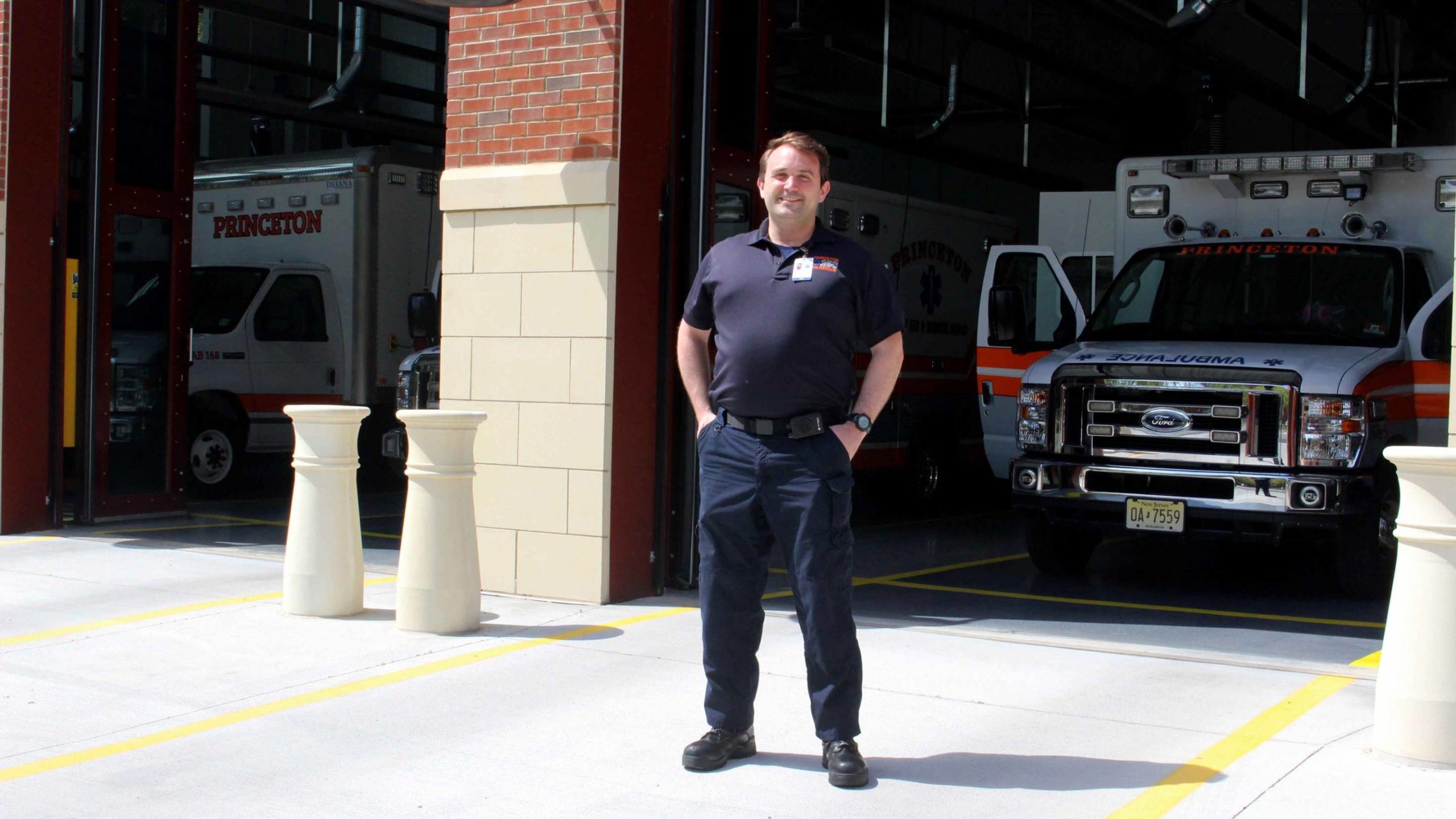 From lab to ambulance, training pays off for EMT volunteer